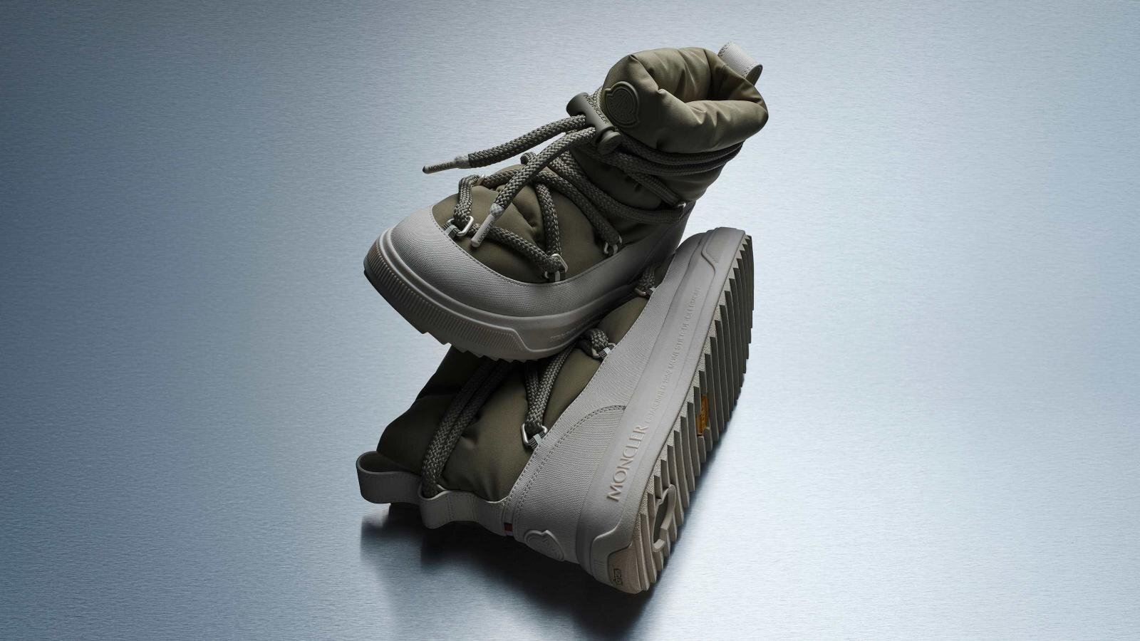 MONCLER トレイルグリップ グリーン/ブラウン　29センチ　モンクレール MONCLER モンクレール TRAILGRIP SNEAKER トレイル グリップ