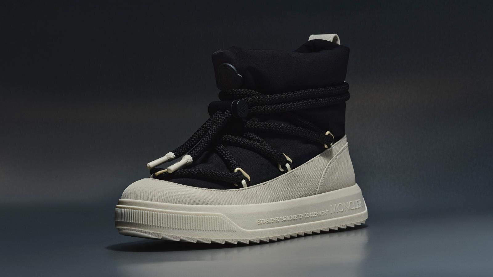 モンクレールスニーカー MONCLER (モンクレール) ヌバックレザー ローカットスニーカー