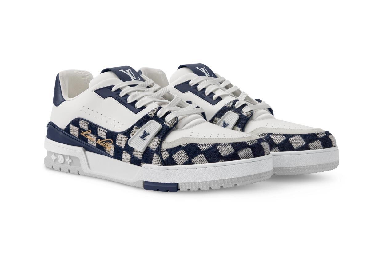 メンズ新作*LV*Trainer トレーナー スニーカー NIGO コラボ ルイ·ヴィトン】メンズシューズ「LV トレイナー スニーカー」の