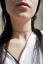 ボーニー”ゴールドリング”煌めくシルバーチェーンブレスレット＆カラビナ型フープピアス｜写真29