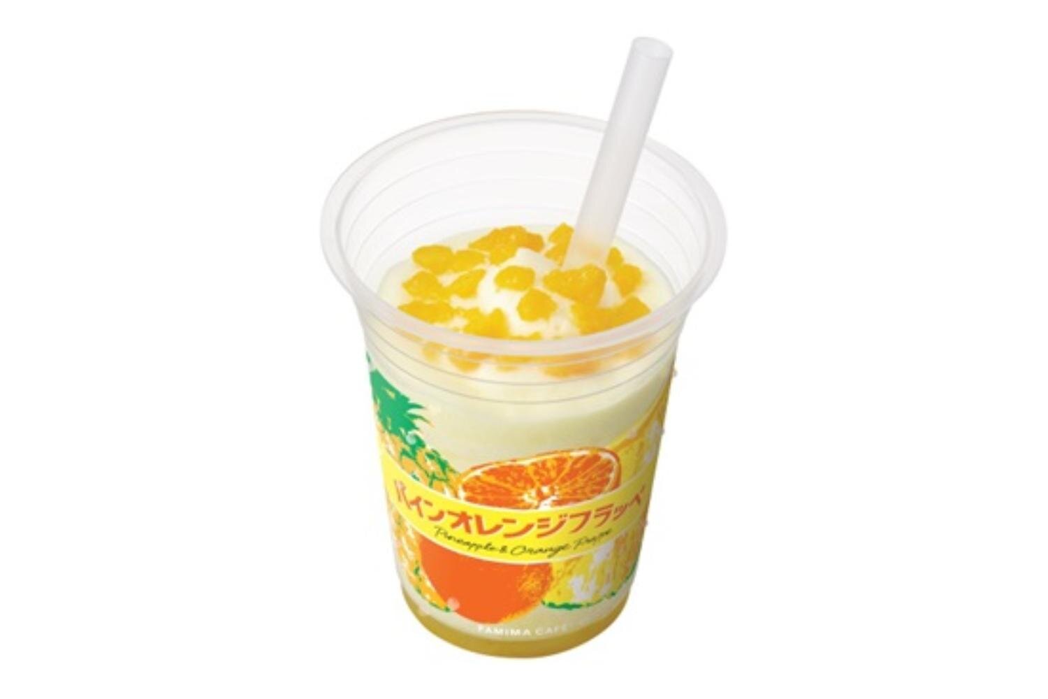 「パインオレンジフラッペ」360円