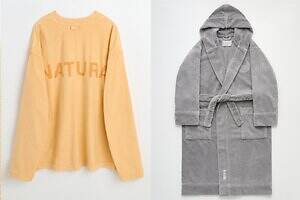 アワー レガシー”陰陽マーク”のパジャマ＆バスローブ、ドーバー銀座限定で