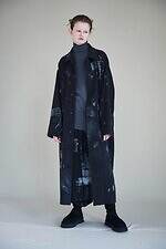 Y's“パッチワーク風”ジャカード織ドレス＆トグルボタン付きアシンメトリーニット｜写真4