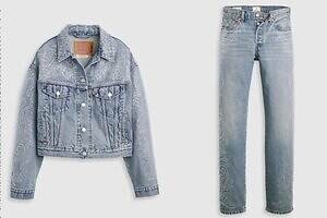 リーバイス×ビヨンセ、ラインストーン輝く「501 ’90s」ジーンズ＆デニムジャケット