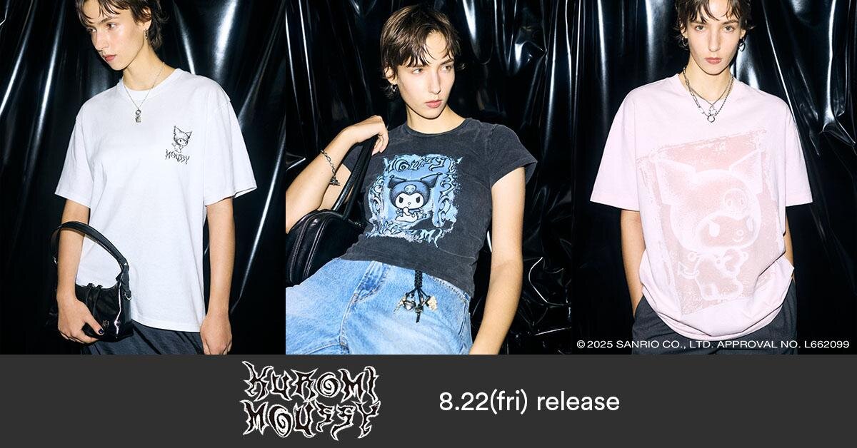 マウジー×クロミ、大胆プリントのヴィンテージ風Tシャツやシルバーキーチャーム｜写真15