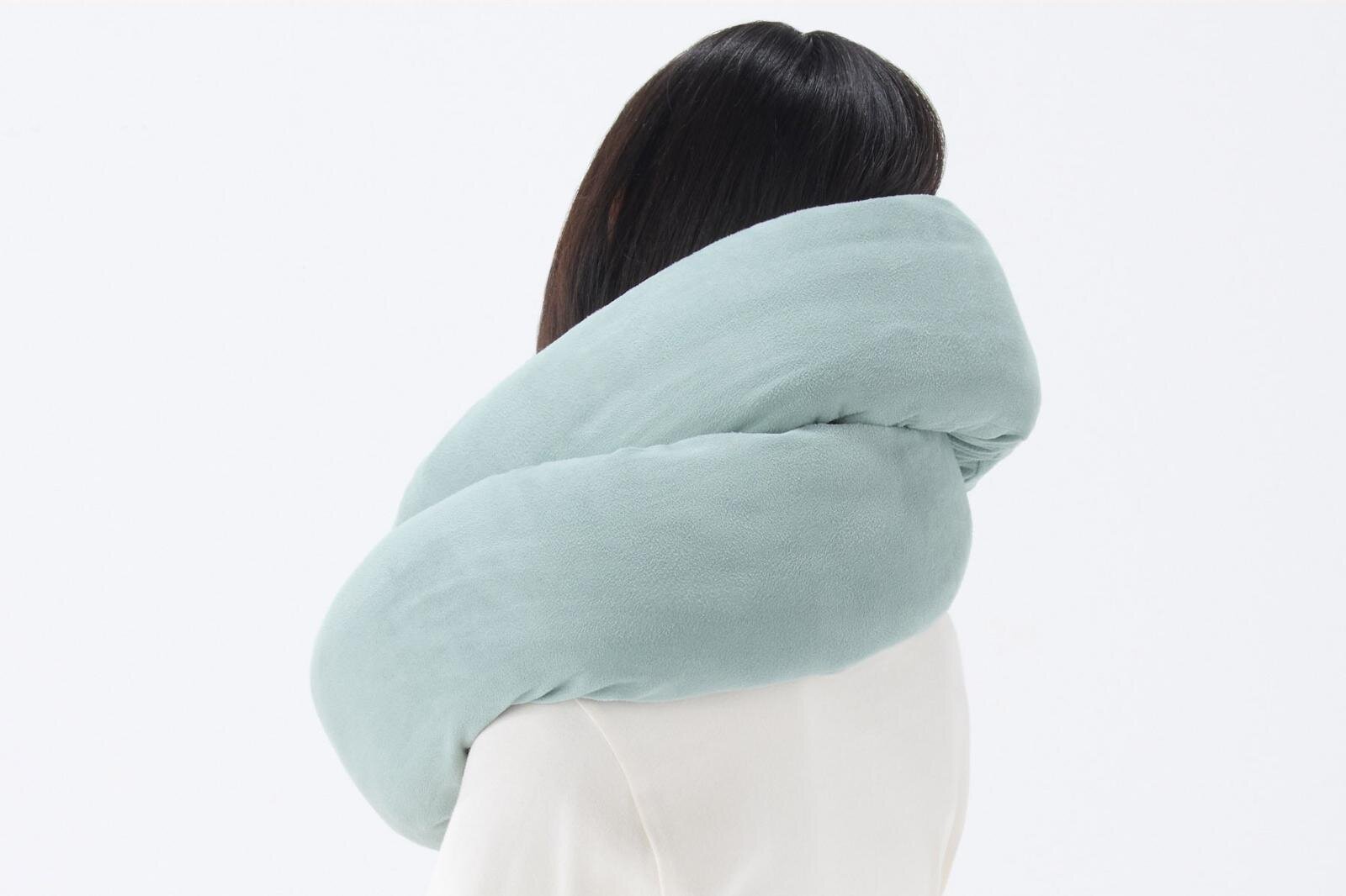 無印良品「自由に巻けるループクッション」巻く・ねじる・結ぶ、自由な使い方で身体にフィット