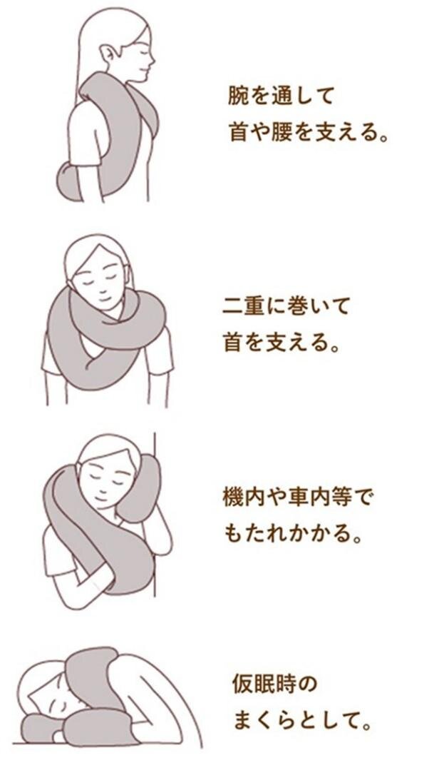 無印良品(MUJI) 自由に巻けるループクッション｜写真22