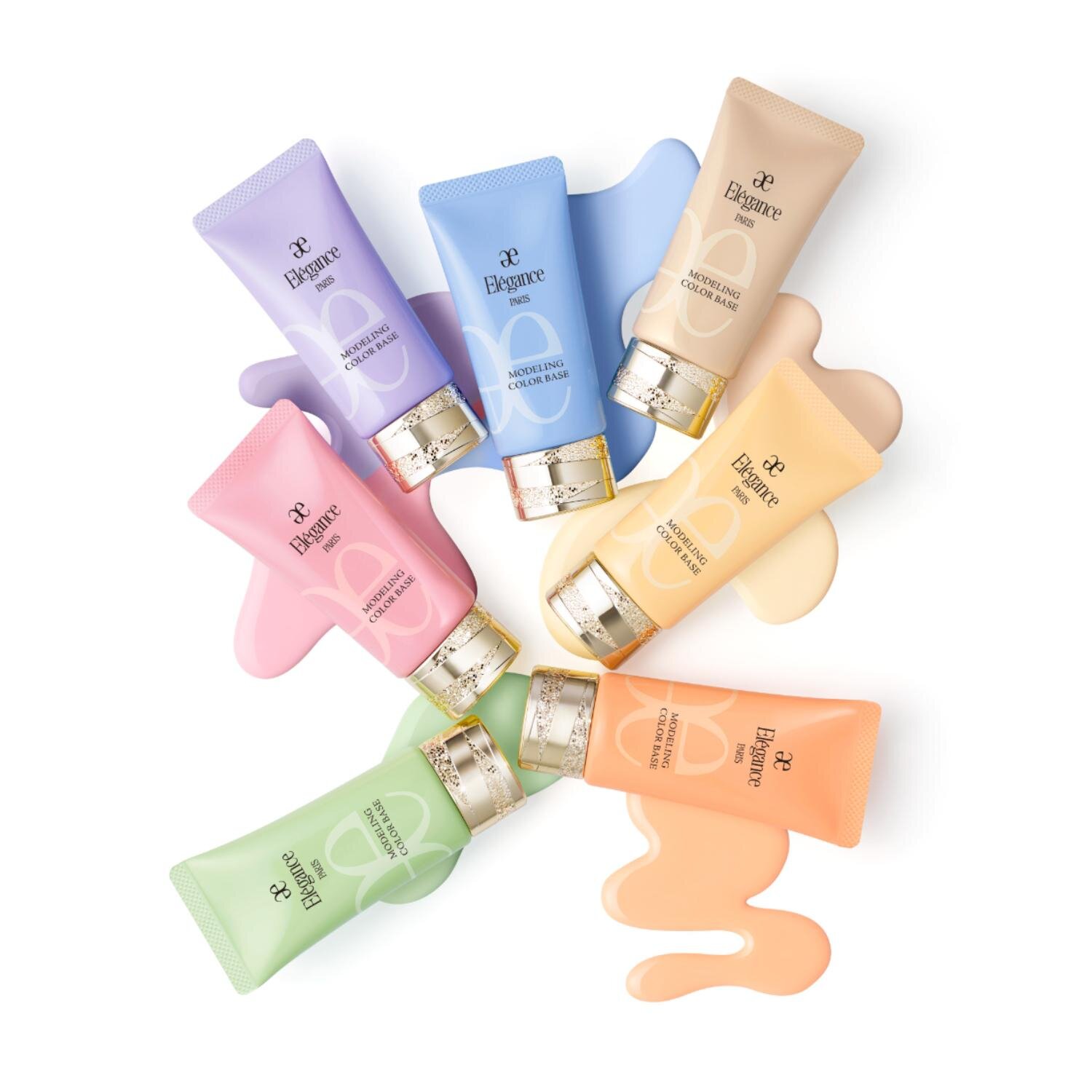 エレガンス モデリング カラーベース 30g SPF25 PA++ 全7色 各5,500円＜新製品＞ 
