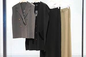 プラステ、村田晴信手掛ける25年秋冬ウィメンズニットベスト＆フェザーヤーンのショートコートなど