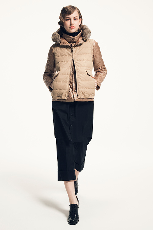 カミシマチナミ 2014-15年秋冬｜female ダウンジャケット