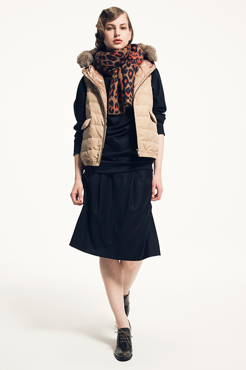 カミシマチナミ 2014-15年秋冬｜female ダウンジャケット