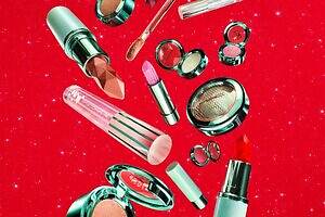 M·A·C25年クリスマスコスメ、“まるで宝石”青みパール輝くリップ＆ミントグリーンのハイライター