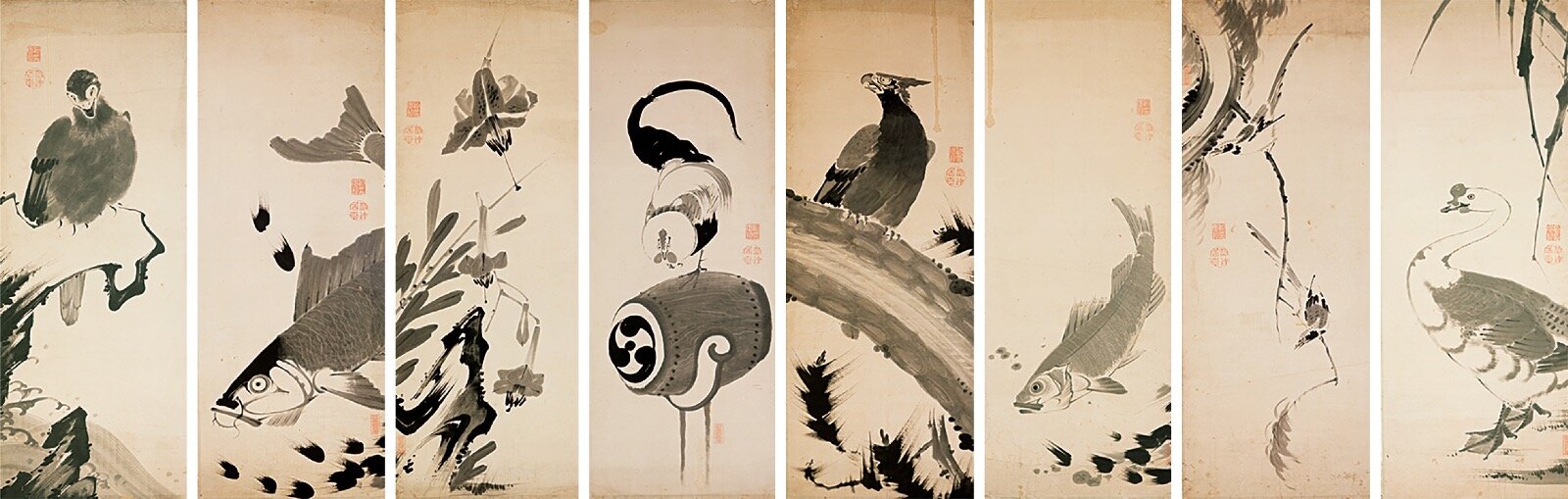 ☆屏風 水墨画 釣り人 絵図 時代 二枚折屏風 衝立 絵師☆ 楽天市場】【中古】F▽屏風 春夏秋冬 水墨画 山水図 六曲一隻 錦
