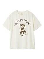 ジェラート ピケ「シュナウザー」モチーフTシャツ＆”柴犬”総柄