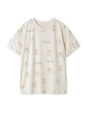 ジェラート ピケ「シュナウザー」モチーフTシャツ＆”柴犬”総柄