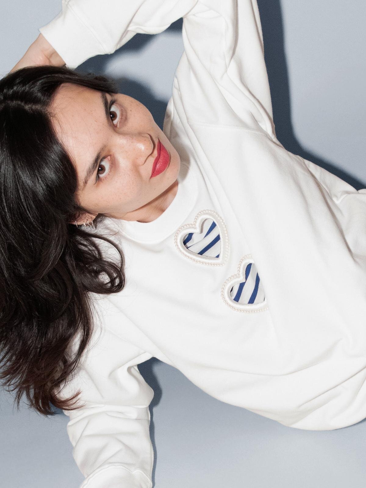 キワンダキワンダ“ハート刺繍”オーダーTシャツ＆スウェットが銀座で、フリルとパールのオプションも｜写真15