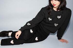 キワンダキワンダ“ハート刺繍”オーダーTシャツ＆スウェットが銀座で、フリルとパールのオプションも