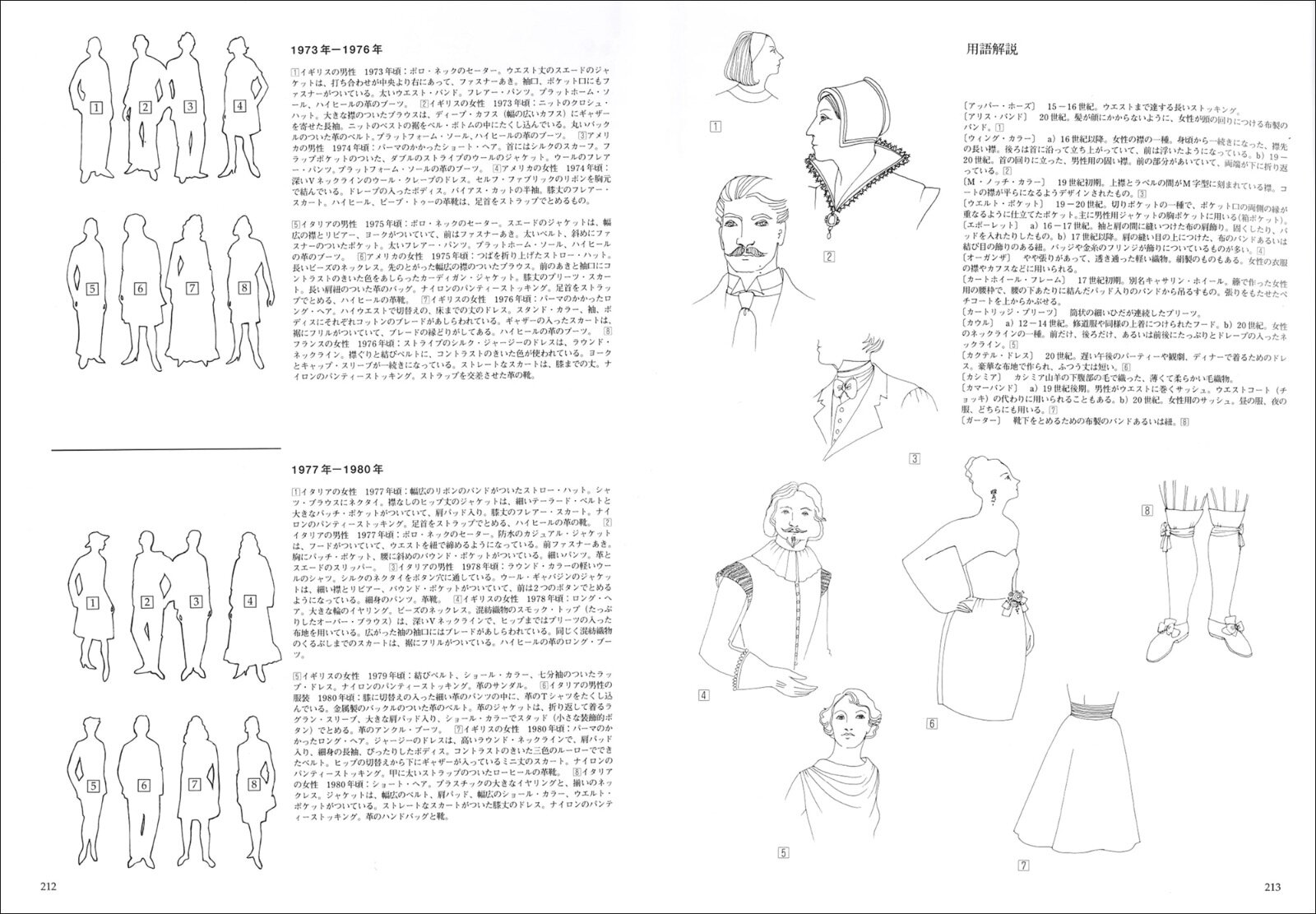 1,000点超のイラストで西洋服飾をたどる書籍『新装普及版 西洋コスチューム大全』｜写真7