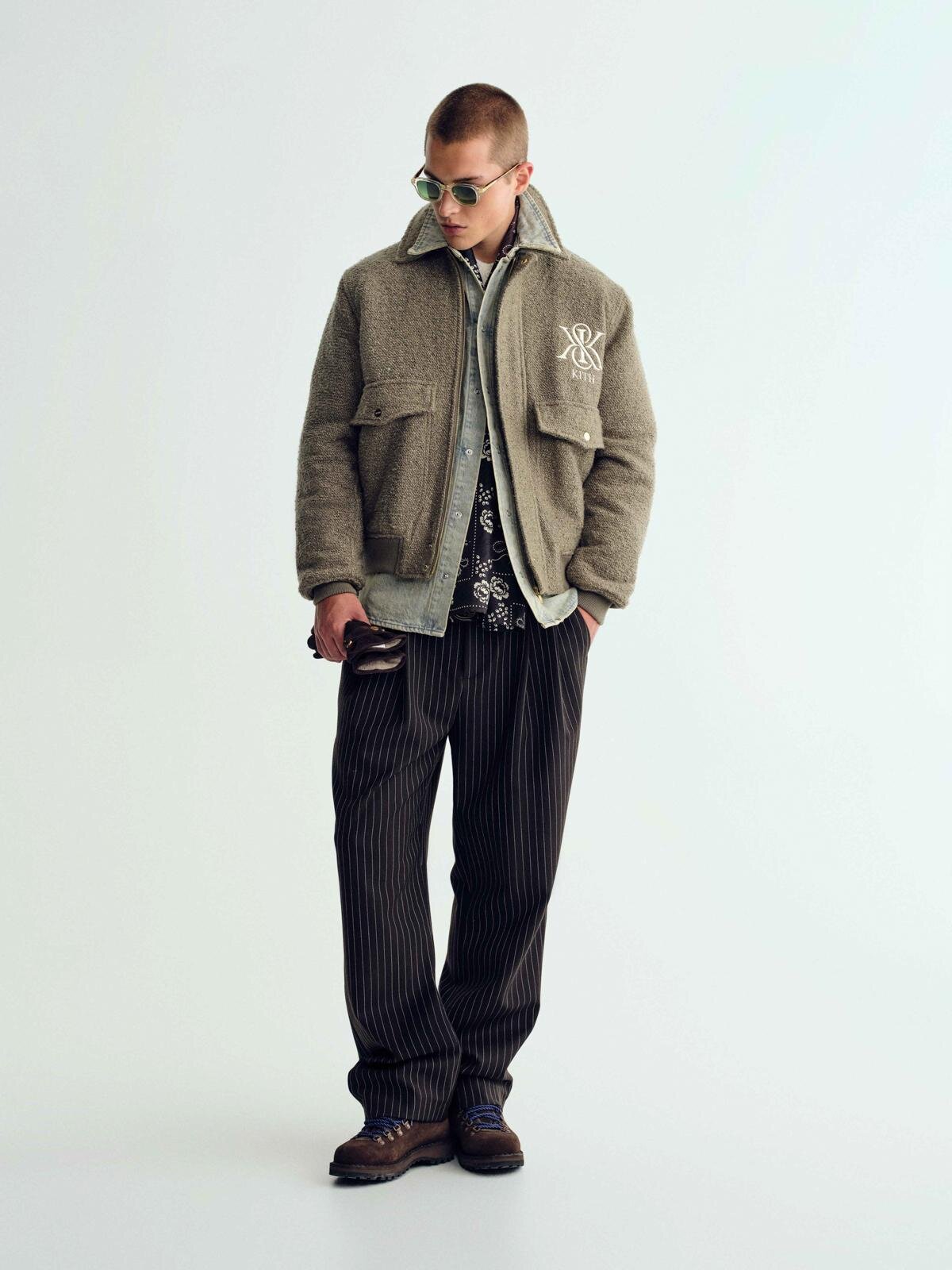 KITH キス　キャンバスジャケット　L KITH キスキャンバスジャケットL