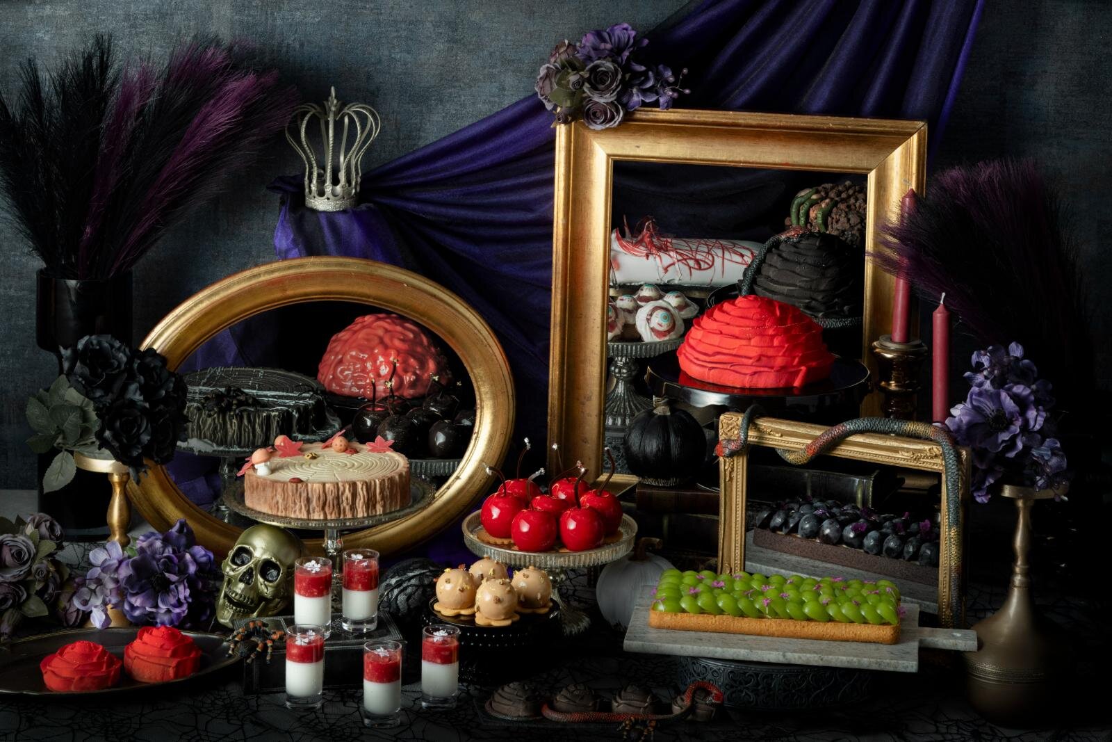 ハロウィン スイーツビュッフェ「Sweet Dream or Nightmare」※要予約 大人 5,800円、6～11歳 2,900円、5歳以下無料※サービス料込