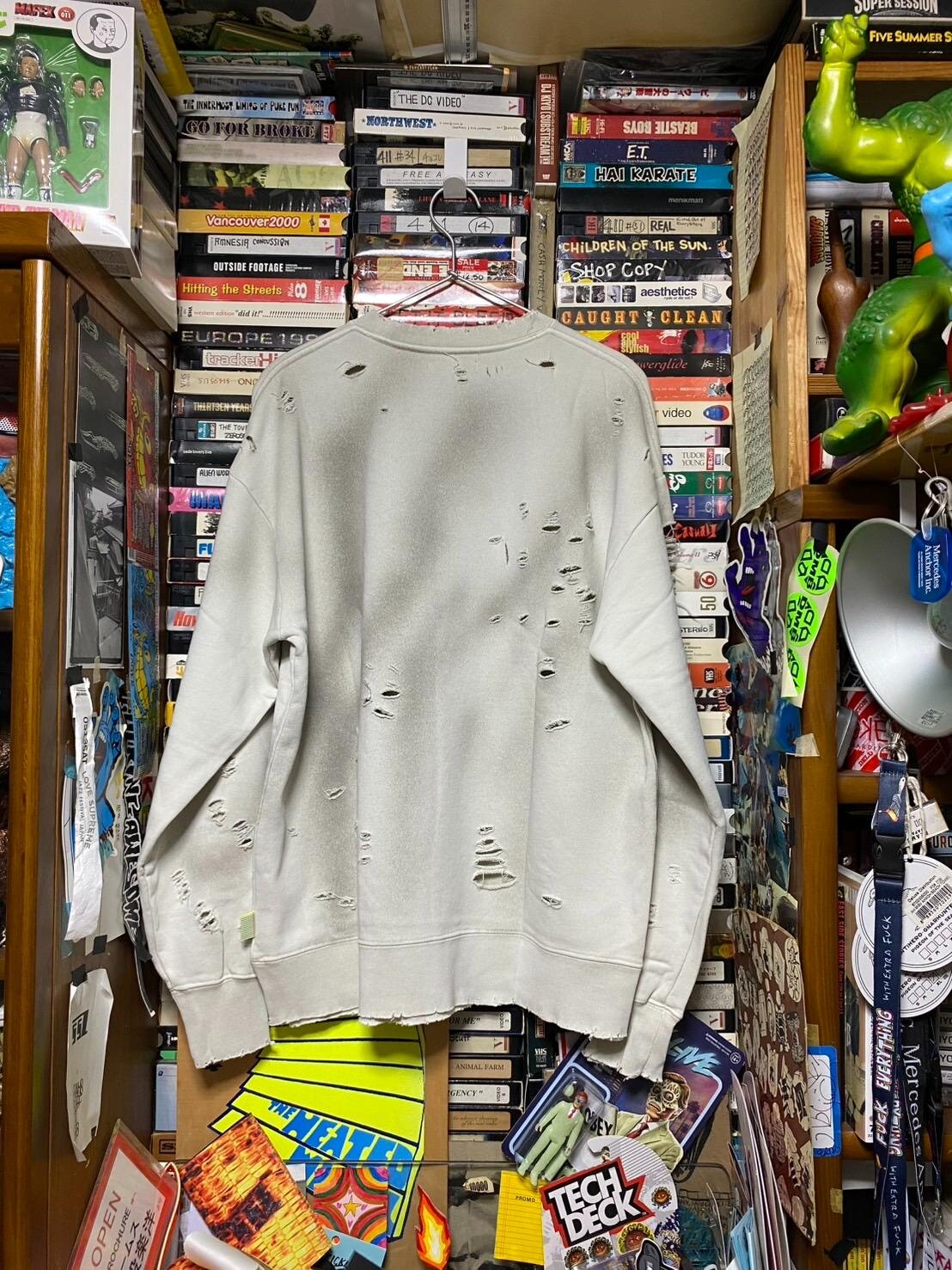 ダメージスウェット 18,700円