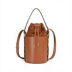 セルジオ ロッシ"まるでマーメイドのうろこ"カットワークのバケット＆トートバッグ｜写真1