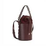 セルジオ ロッシ"まるでマーメイドのうろこ"カットワークのバケット＆トートバッグ｜写真4