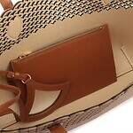 セルジオ ロッシ"まるでマーメイドのうろこ"カットワークのバケット＆トートバッグ｜写真10