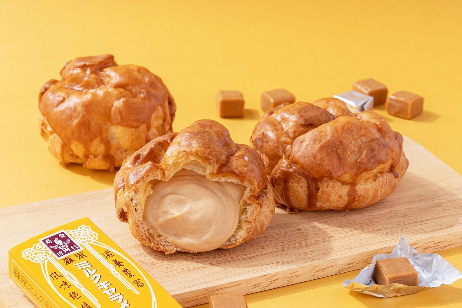 「森永ミルクキャラメルシュー」290円