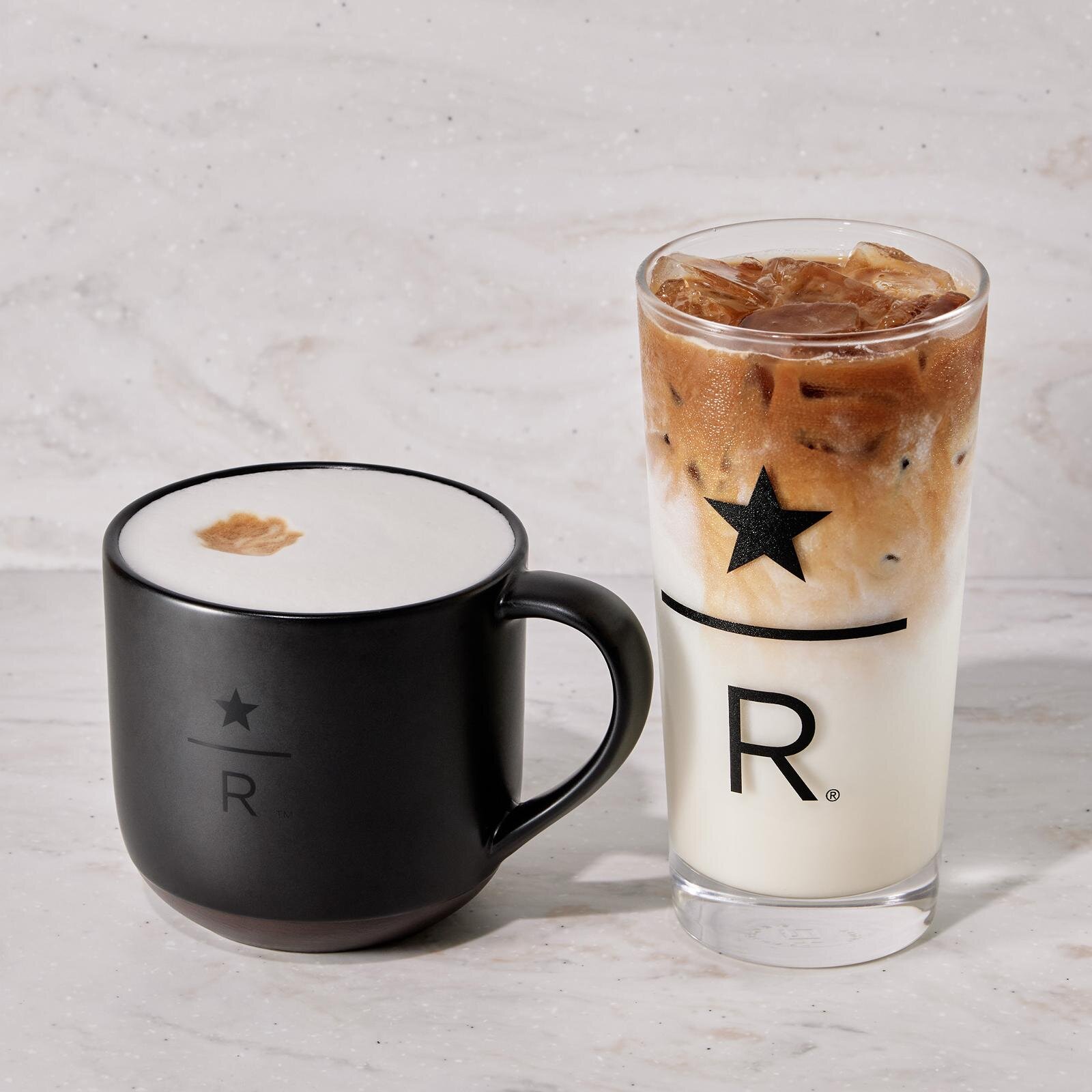 「スターバックス リザーブ スイートミルク コーヒー」テイクアウト 736円 / 店内利用 750円