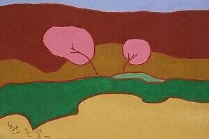 洋画家・熊谷守一の展覧会が角川武蔵野ミュージアムで、“単純な形”で描きだす身近な自然や生き物