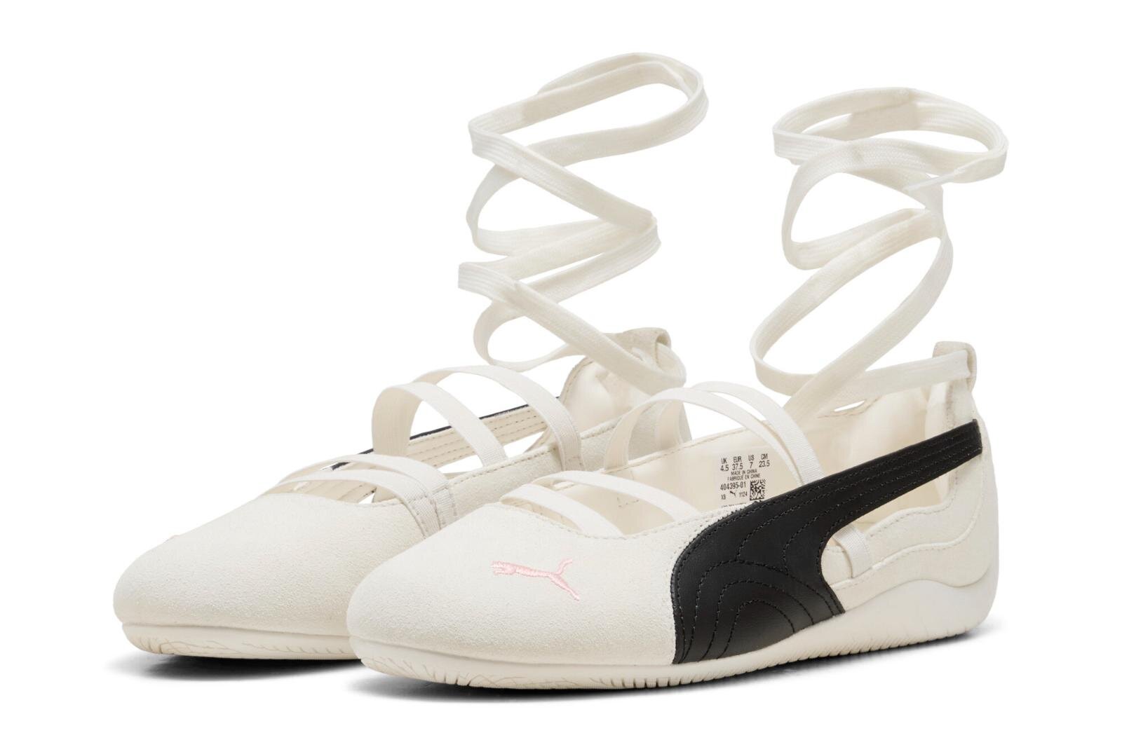あ*ん様 Puma バレエシューズ ブラック/ピンク 匿*名様 PUMA バレエシューズ ブラック/ピンク - メルカリ