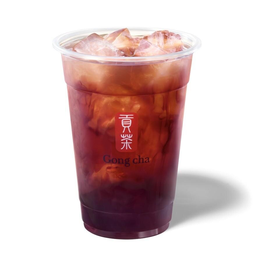 「あふれる巨峰 ティーエード」(アイス/M) 650円※追加トッピングは2つまで。