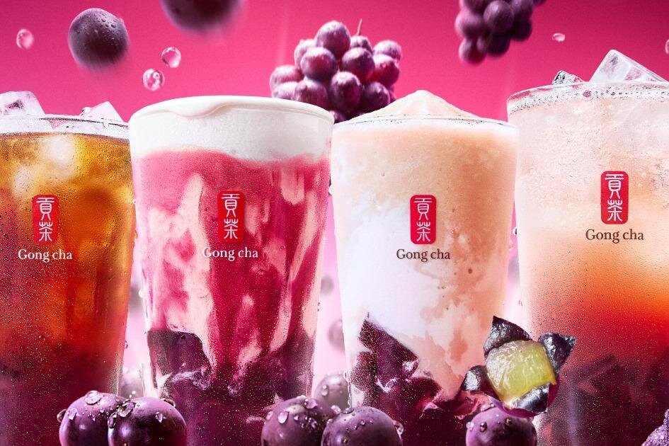 ゴンチャ「あふれる巨峰」ぷるんと巨峰ゼリー×濃厚ソース入り秋限定ミルクティーなど