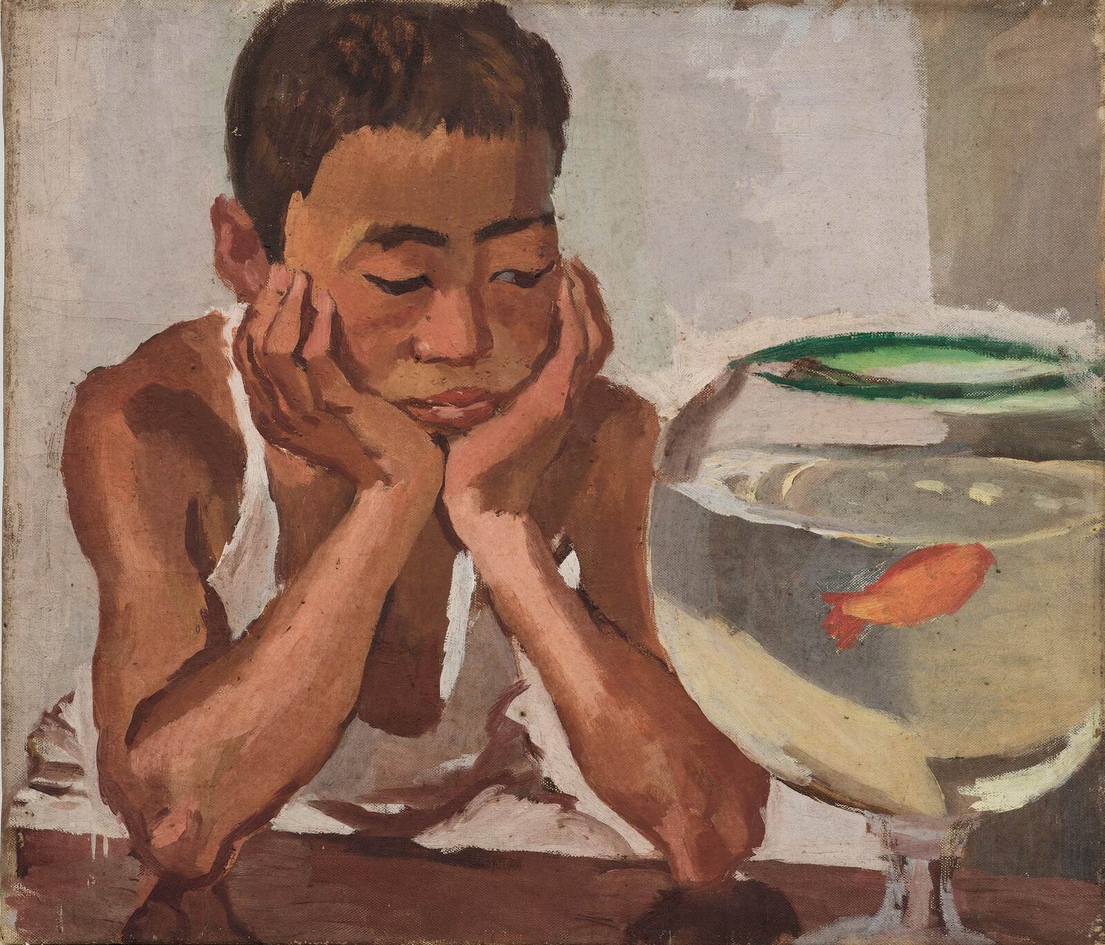 “日常を描いた洋画家”小林徳三郎、初の大回顧展が東京で - 家族を描いた代表作など約300点