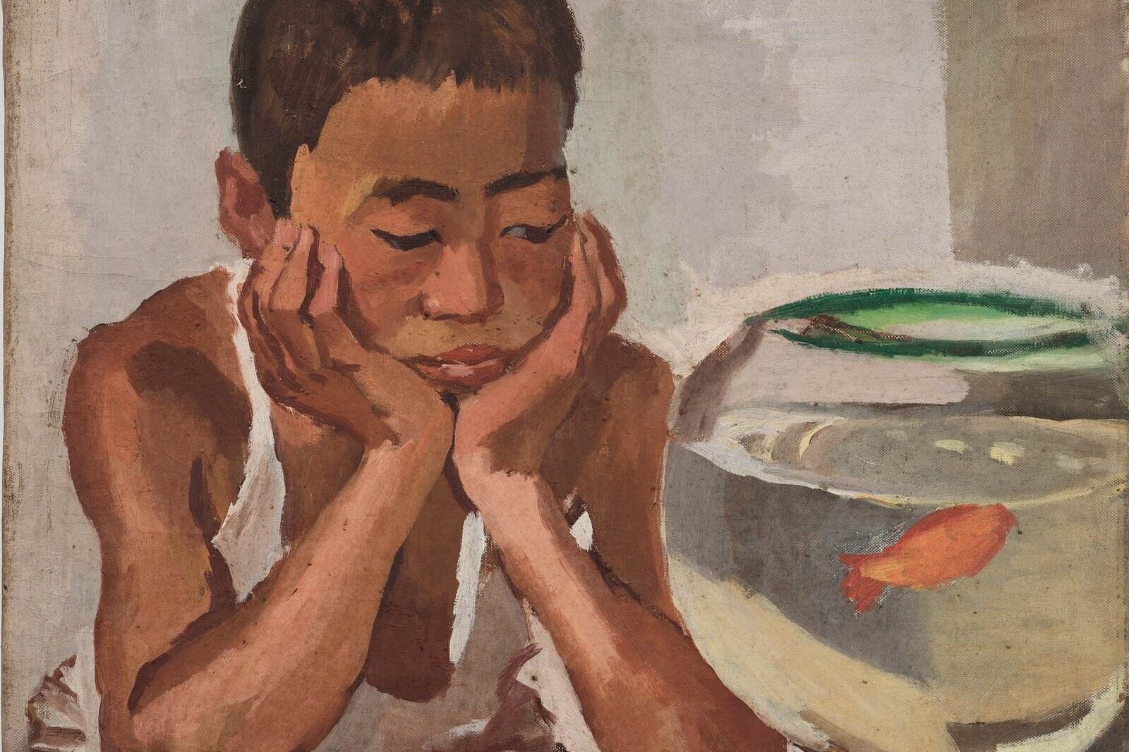 洋画家・小出楢重の回顧展が大阪中之島美術館で - “日本人として
