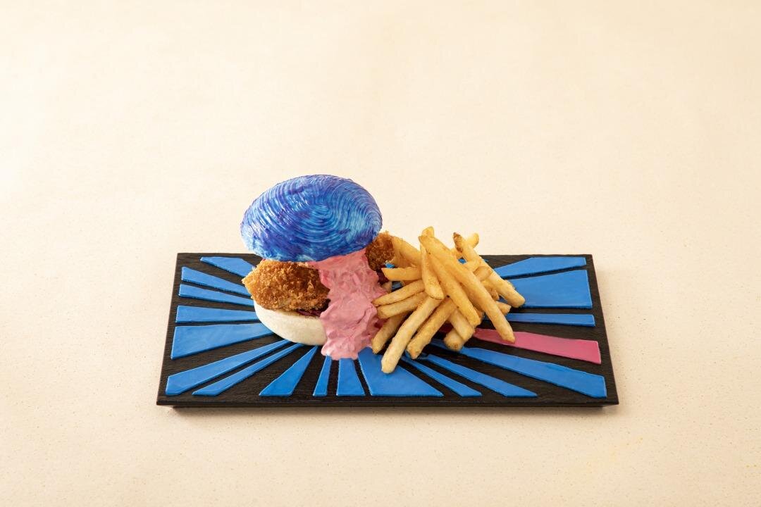 北斎のしわざバーガー 1,990円