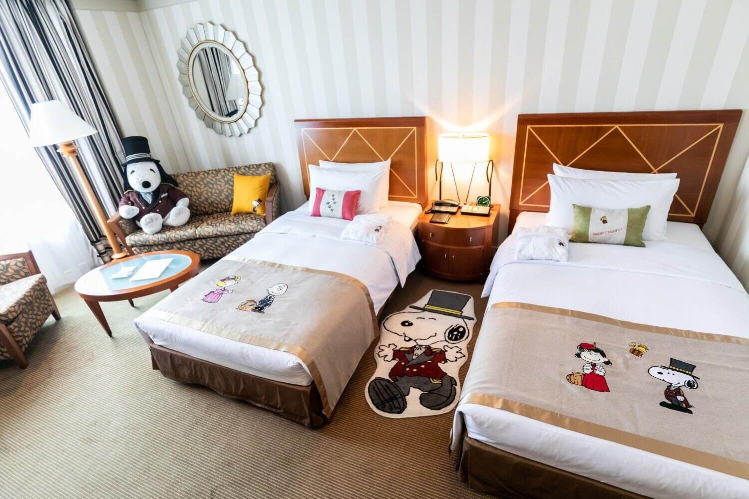 帝国ホテル 大阪「ドアマン・スヌーピー」ルームに泊まる宿泊プラン、“すぬーパン”付き朝食も