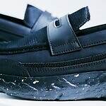 シャカ“オールブラック”防水ローファー、ハイテク素材の異素材ミックスで｜写真10