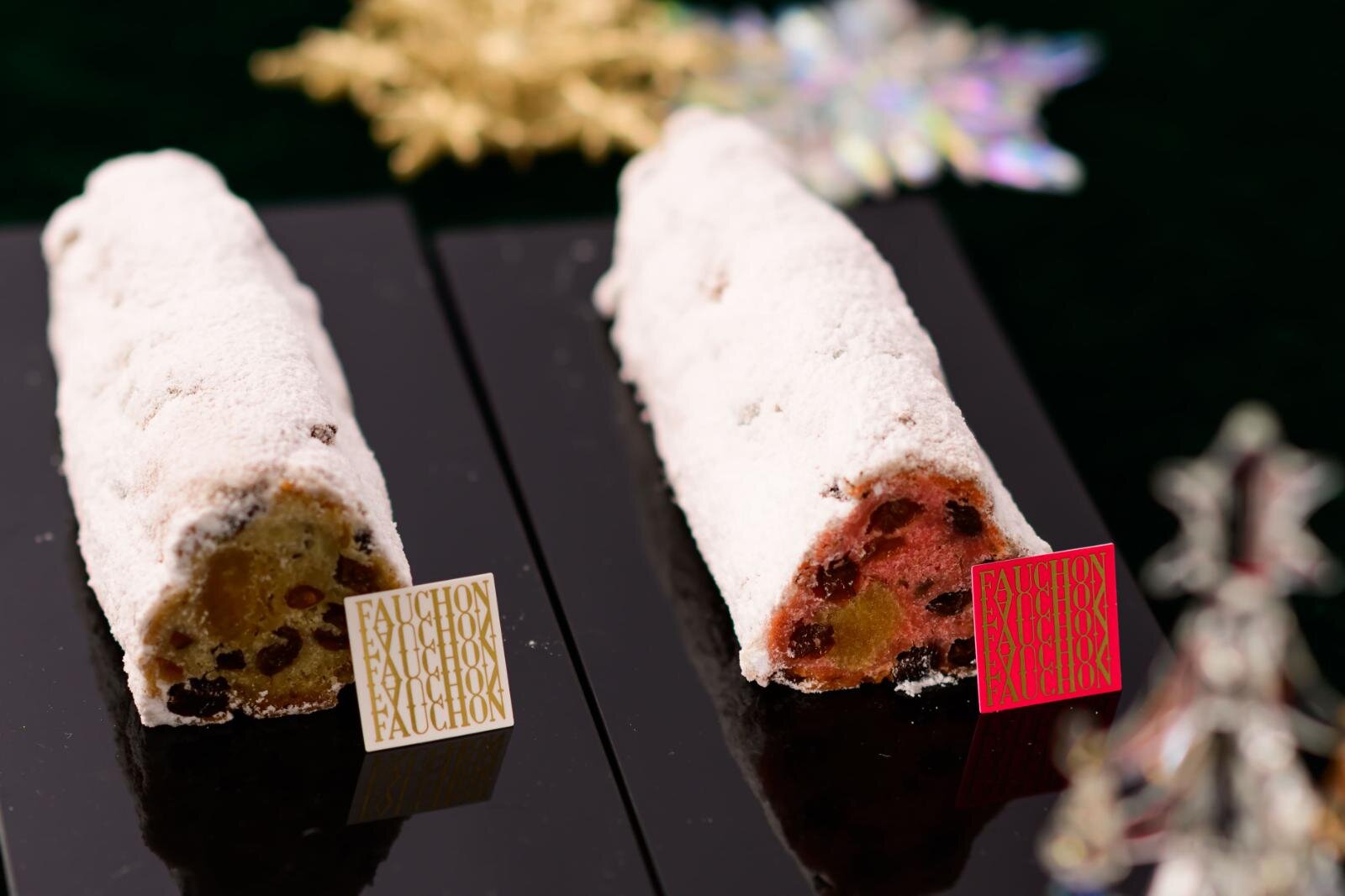 シュトーレン オリジナル、シュトーレン ピンククランベリー 各3,520円