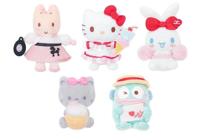 たまごっちフェイラーコラボハンカチ　まめっち　くちぱっち2枚セット フェイラー新作》「たまごっち」と初コラボ！「まめっち」「くち