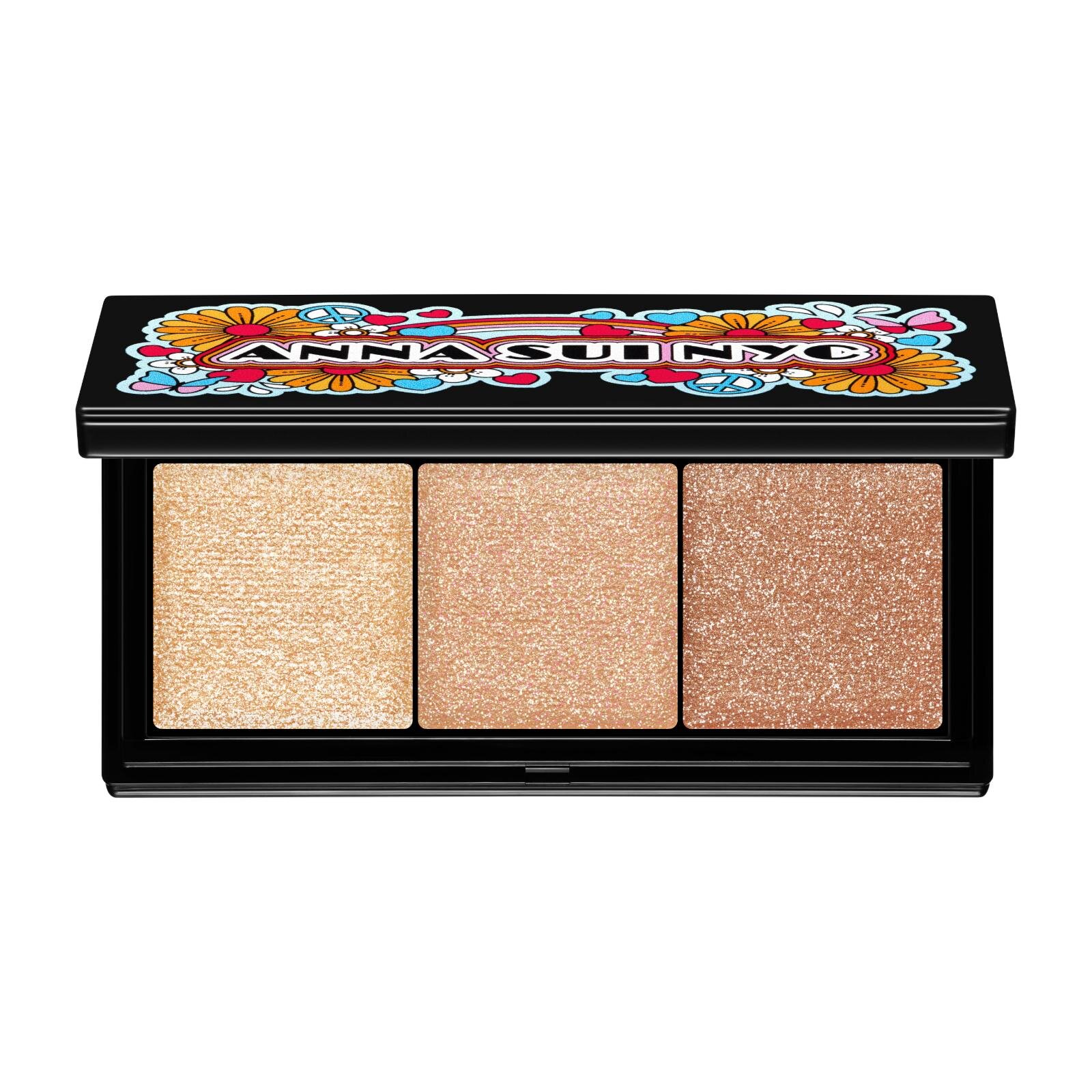 アナ スイ エヌワイシー25年秋コスメ、“花々や果実が覆う”カラフルパケのアイ＆フェイスパレット｜写真5