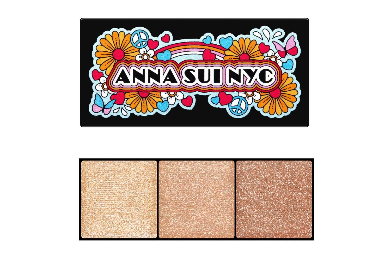 Y2K｜アナ スイ エヌワイシー25年秋コスメ、“花々や果実が覆う”カラフルパケのアイ＆フェイスパレット