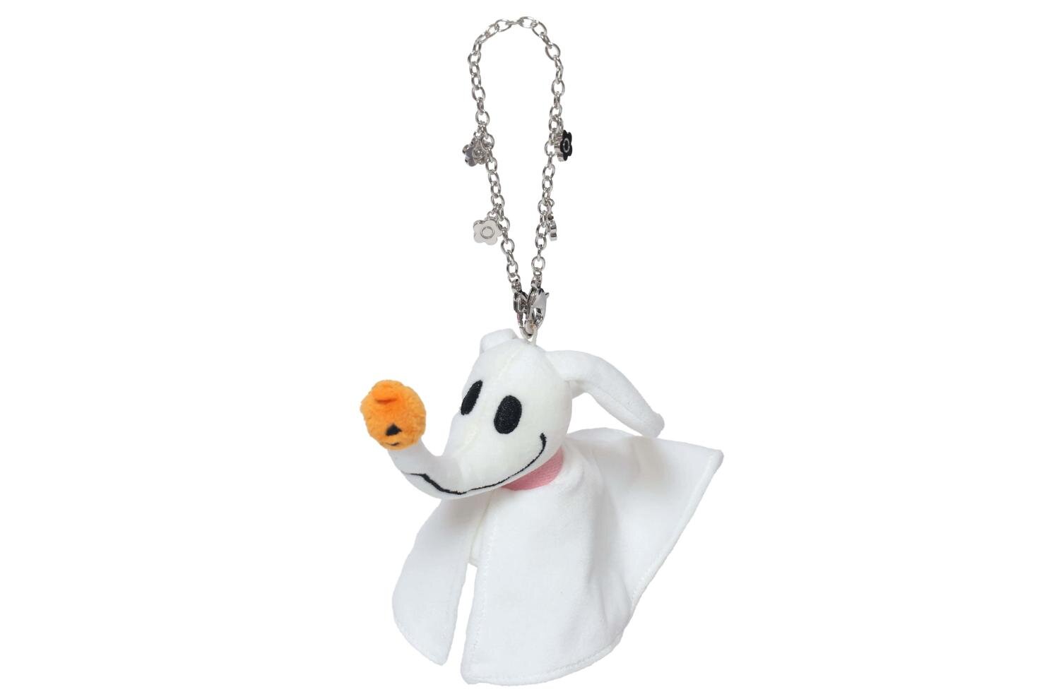 マリークワント×『ナイトメアー・ビフォア・クリスマス』ゼロのデイジーチェーン付きぬいぐるみチャーム