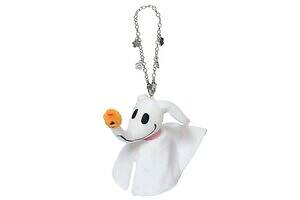 マリークワント×『ナイトメアー・ビフォア・クリスマス』ゼロのデイジーチェーン付きぬいぐるみチャーム