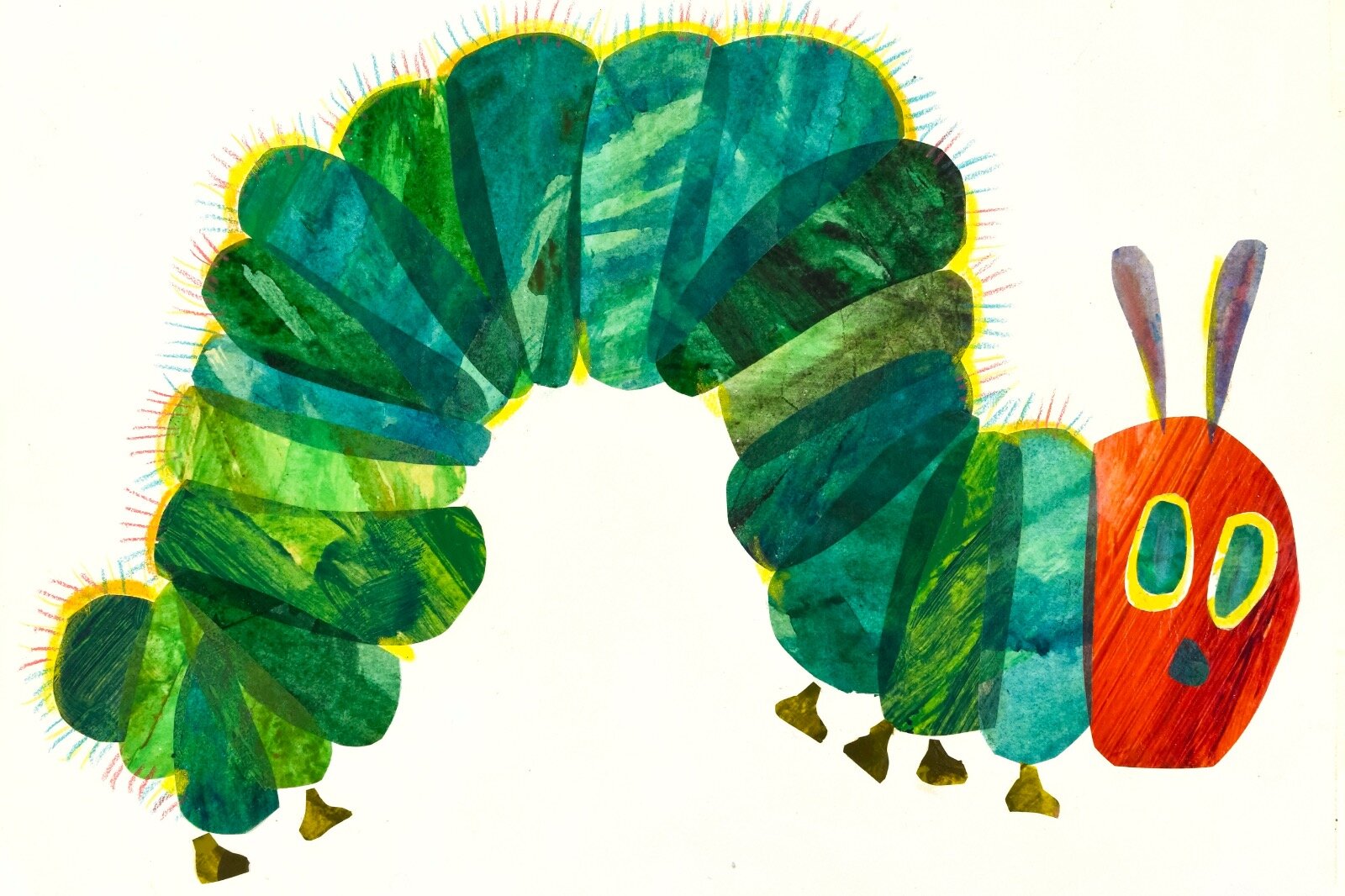 『はらぺこあおむし』絵本原画など約180点が一堂に、エリック・カールの展覧会が東京都現代美術館で