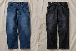 Lee「101」“細身シルエット”のテーパードデニムパンツ、ワイルド ライフ テーラー限定