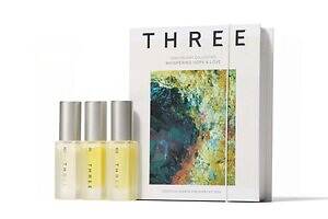 THREE“精油フレグランス”主役の25年クリスマスコフレ、ホットワインやひんやり星々着想の香り