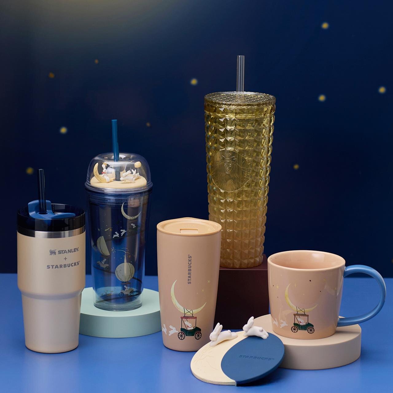 スターバックス(Starbucks Coffee), スタンレー(STANLEY) 三日月を運ぶウサギ｜写真1