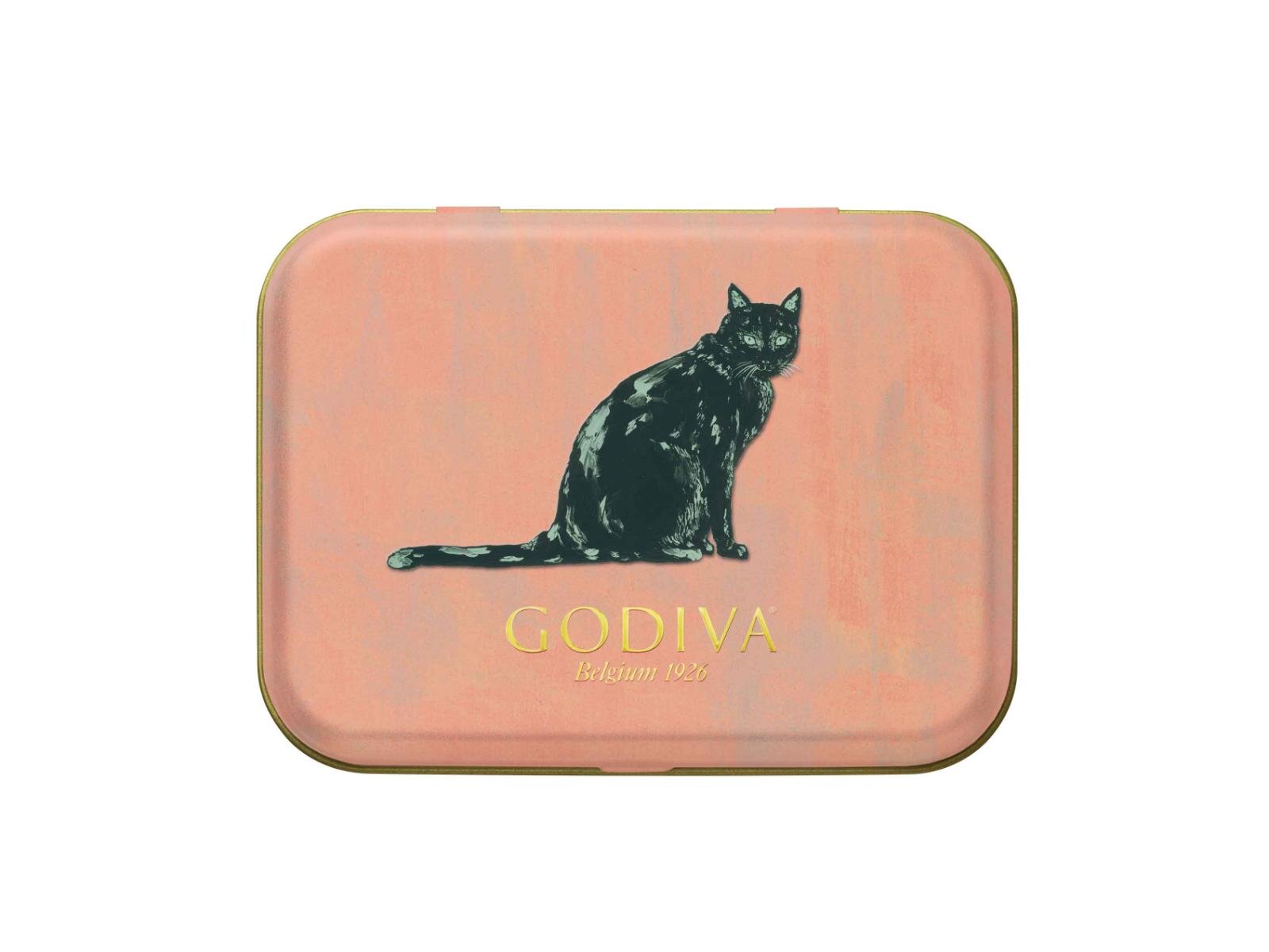 ゴディバ(GODIVA) 黒ネコ×淡いピンク｜写真4